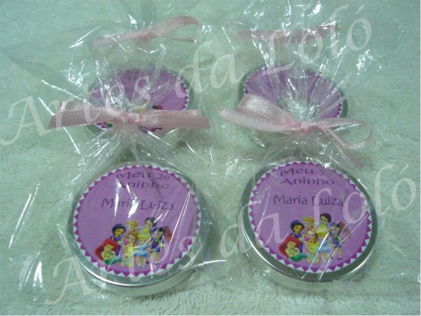 Latinhas personalizadas Princesas Baby III