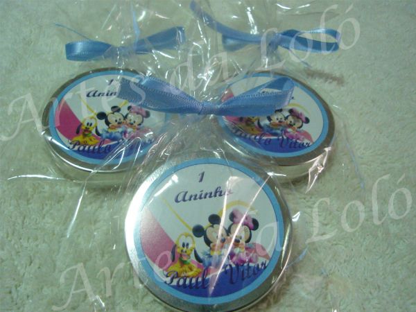 Latinhas personalizadas Baby Disney